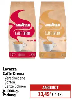 METRO Lavazza Caffè Crema Angebot