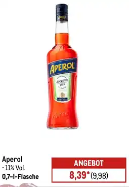 METRO Aperol Angebot