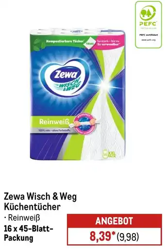 METRO Zewa Wisch&Weg Küchentücher Angebot