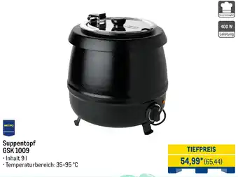 METRO METRO PROFESSIONAL Suppentopf GSK 1009 Angebot