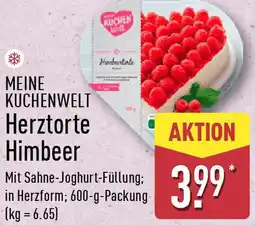Aldi Nord MEINE KUCHENWELT Herztorte Himbeer Angebot