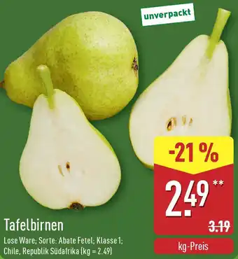 Aldi Nord Tafelbirnen Angebot