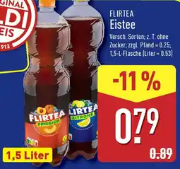 Aldi Nord FLIRTEA Eistee Angebot