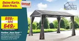 toom Baumarkt Pavillon ,,Haus Style" Angebot