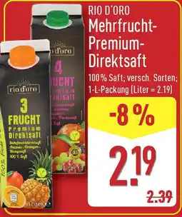 Aldi Nord RIO D'ORO Mehrfrucht Premium Direktsaft Angebot