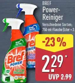 Aldi Nord BREF Power Reiniger Angebot