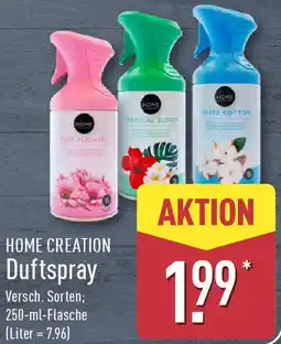 Aldi Nord HOME CREATION Duftspray Angebot