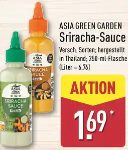 Aldi Nord ASIA GREEN GARDEN Sriracha-Sauce Angebot
