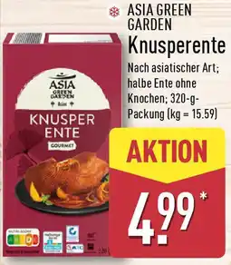 Aldi Nord ASIA GREEN GARDEN Knusperente Angebot