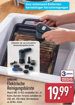Aldi Nord AMBIANO Elektrische Reinigungsbürste Angebot