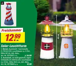 toom Baumarkt Solar-Leuchtturm Angebot