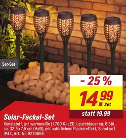 toom Baumarkt Solar-Fackel-Set Angebot
