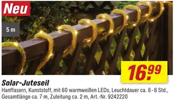 toom Baumarkt Solar-Juteseil Angebot