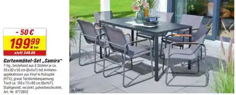 toom Baumarkt Gartenmöbel-Set „Samira" Angebot