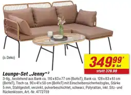 toom Baumarkt Lounge-Set „Jenny" Angebot