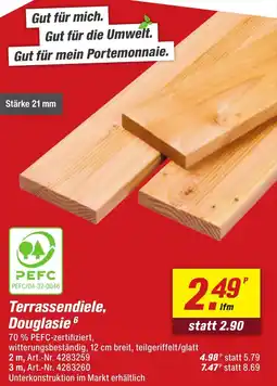 toom Baumarkt Terrassendiele, Douglasie Angebot