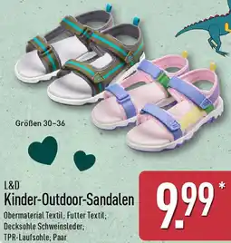 Aldi Nord L&D Kinder-Outdoor-Sandalen Angebot
