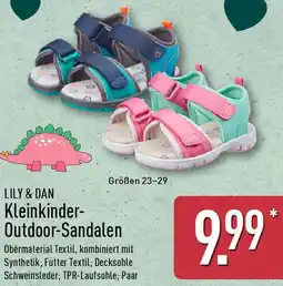 Aldi Nord LILY & DAN Kleinkinder Outdoor-Sandalen Angebot