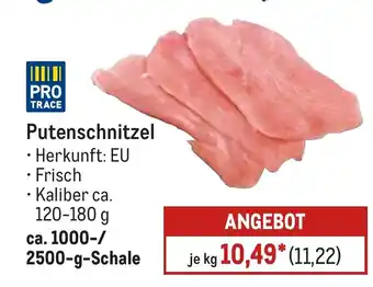 METRO Putenschnitzel Angebot