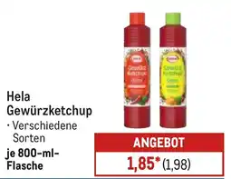 METRO Hela Gewürzketchup Angebot