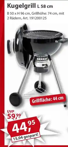 Sonderpreis Baumarkt Kugelgrill L 58 cm Angebot