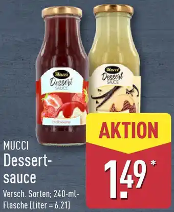 Aldi Nord MUCCI Dessertsauce Angebot