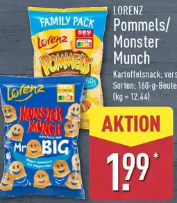 Aldi Nord LORENZ Pommels/ Monster Munch Angebot