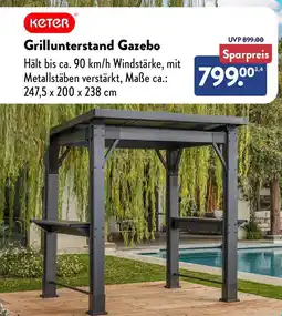 Aldi Nord Keter Grillunterstand Gazebo Angebot
