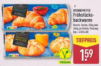 Aldi Nord WONNEMEYER Frühstücksbackwaren Angebot