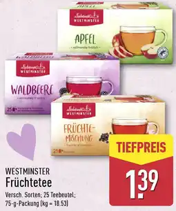 Aldi Nord WESTMINSTER Früchtetee Angebot