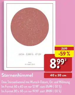 Aldi Nord Sternenhimmel Angebot