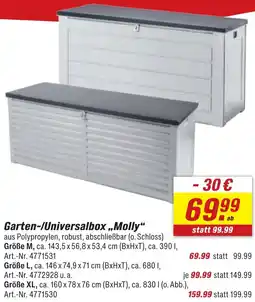toom Baumarkt Garten-/Universalbox ,,Molly" Angebot