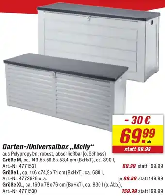 toom Baumarkt Garten-/Universalbox ,,Molly" Angebot