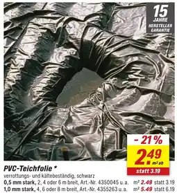 toom Baumarkt PVC-Teichfolie Angebot