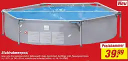 toom Baumarkt Stahlrahmenpool Angebot