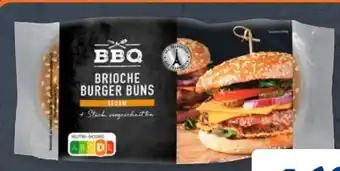 Aldi Süd BBQ Brioche Burger Buns Angebot