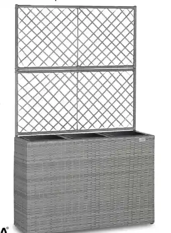 Aldi Süd Casaria Polyrattan-Blumenkasten Angebot