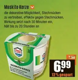 V Baumarkt Nexa Lotte Moskito Kerze Angebot