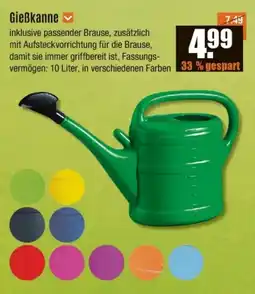 V Baumarkt Gießkanne Angebot