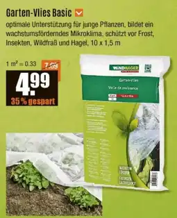 V Baumarkt WINDHAGER Garten-Vlies Basic Angebot
