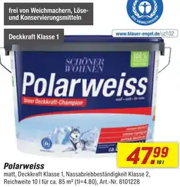 toom Baumarkt SCHÖNER WOHNEN Polarweiss Angebot