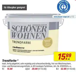 toom Baumarkt SCHÖNER WOHNEN Trendfarbe Angebot