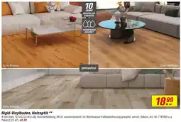 toom Baumarkt Rigid-Vinylboden, Holzoptik Angebot