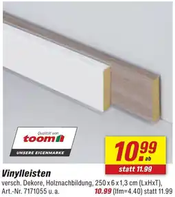 toom Baumarkt Vinylleisten Angebot