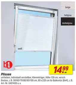 toom Baumarkt b1 Plissee Angebot