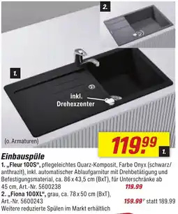 toom Baumarkt Einbauspüle Angebot