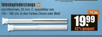 V Baumarkt Teleskopfederstange Angebot