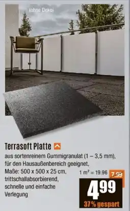 V Baumarkt Terrasoft Platte Angebot