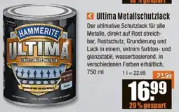 V Baumarkt HAMMERITE Ultima Metallschutzlack Angebot