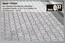 V Baumarkt Doppel T-Pflaster Angebot